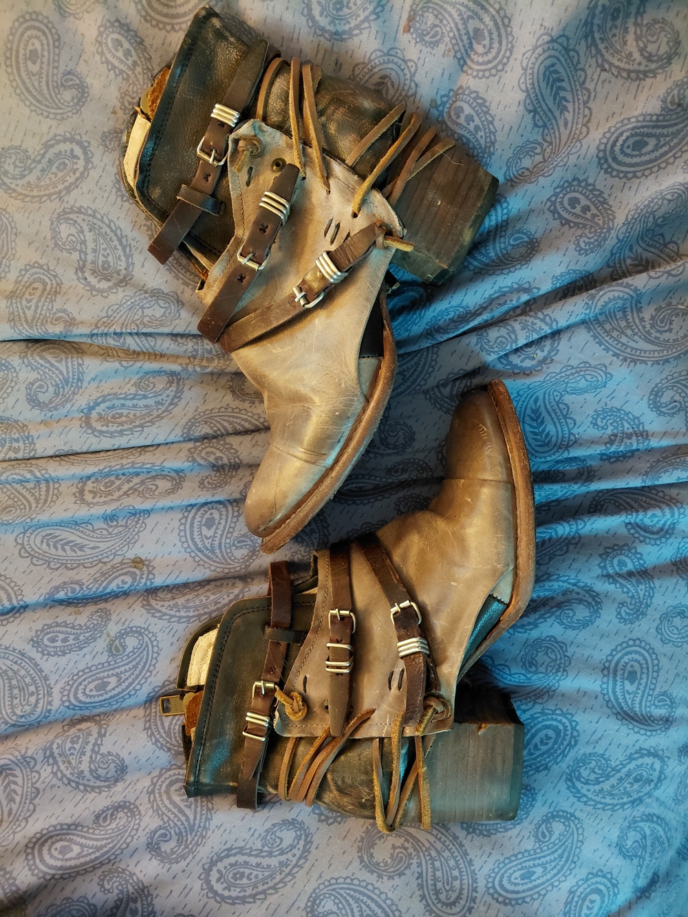 Free Bird Crue Sz 9 Boots Awesome
